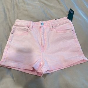 Wild Fable Light Pink High Waisted Denim Shorts
